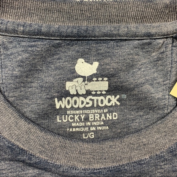 Lucky Brand Woodstock pullover Burnout sweatshirt - Picture 3 of 5